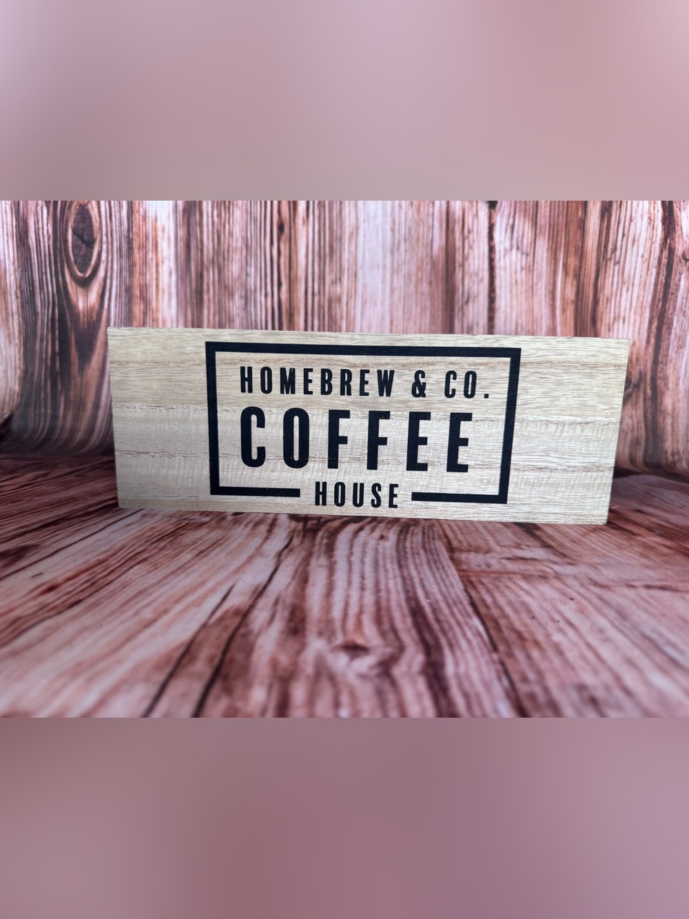 Target Bullseye Coffee Bar Wooden Container